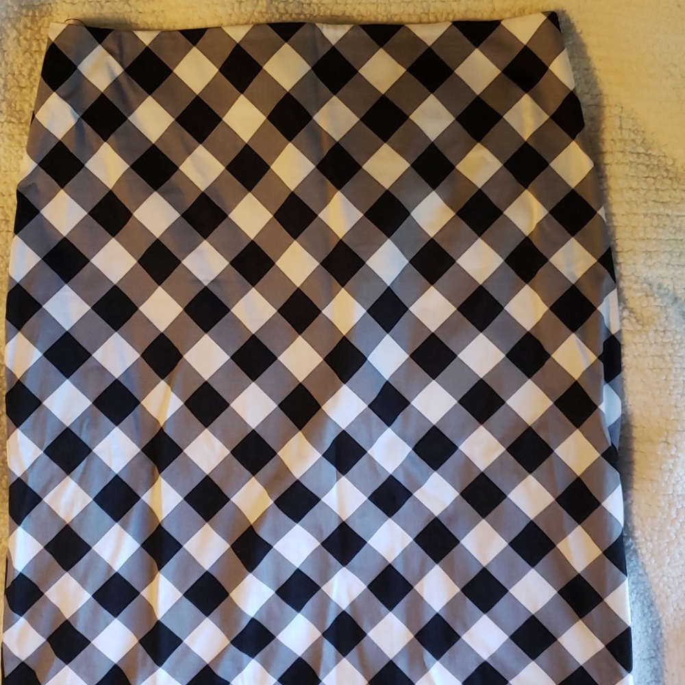 EUC NY&C Buffalo check pencil skirt